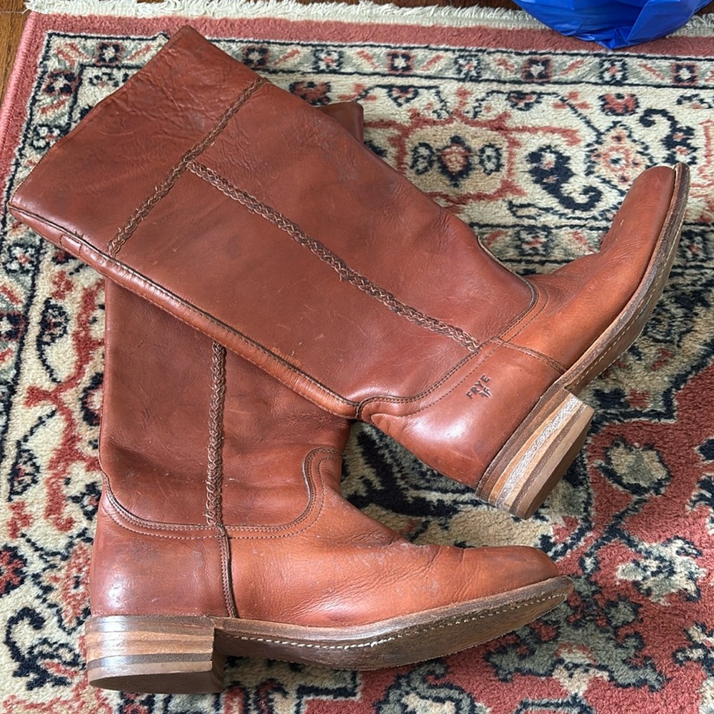 Vintage Frye Full Calf Boots